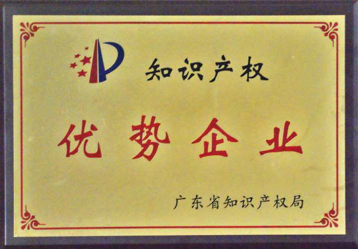 2017.02.09.廣東省知識產權優(yōu)勢企業(yè)