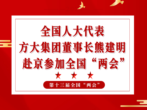 全國(guó)人大代表、方大集團(tuán)董事長(zhǎng)熊建明赴京參加全國(guó)“兩會(huì)”